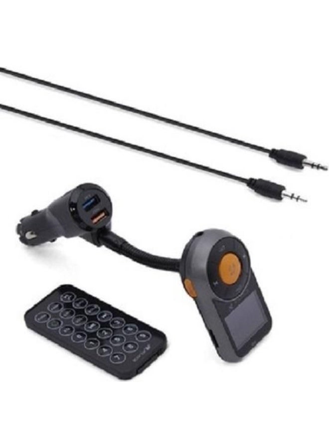 آيكونكس سيارة يتم التحكم فيها عن بُعد Iconix IC-CM2020 مع ناقل FM – برتقالي/أسود - Image 3